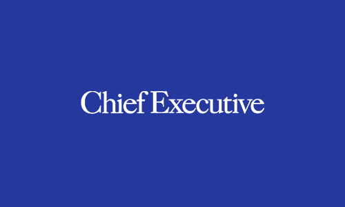 Dark Blue Chief Executive Logo