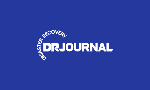 Disaster Recovery Journal Logo - Dark Blue