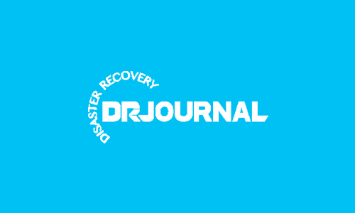 Light Blue Disaster Recovery Journal Logo