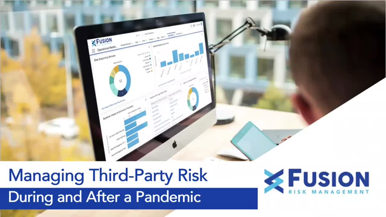 Managing third-party risk during and after a pandemic