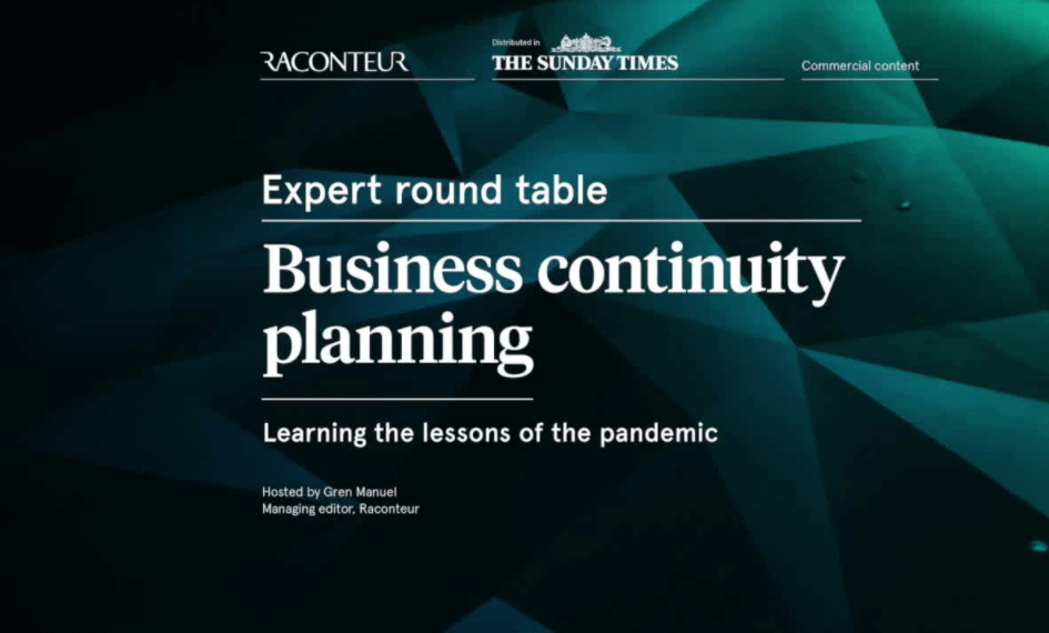 Expert round table: business continuity planning