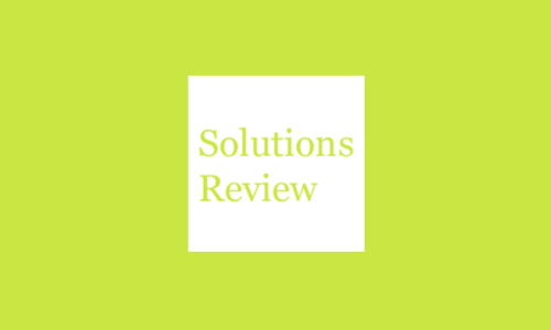 Solutions Review Logo - Light Green
