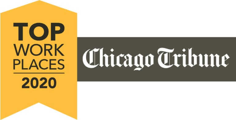 Chicago Tribune Top Work Places 2020