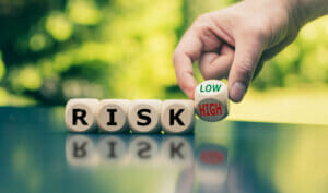 Integrating Operational Risk Management: Symbol for reducing a risk