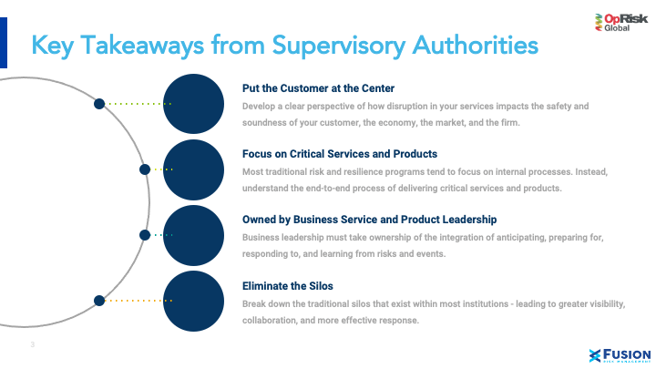 Key Takeaways from Supervisory Authorities
