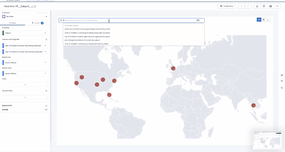 Natural language query analytics