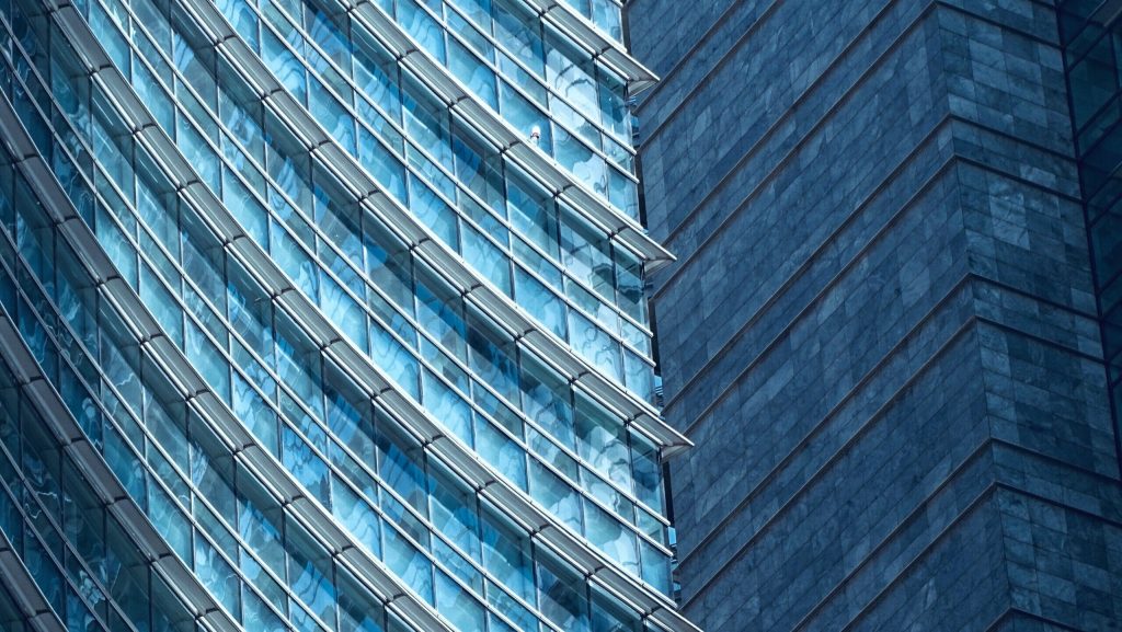 Outside shot of a modern building