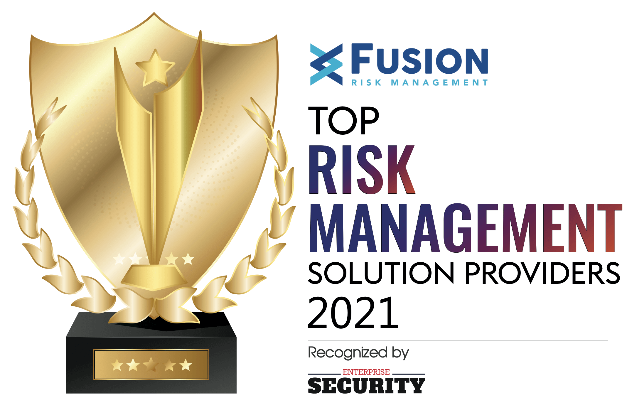 Top Risk Management Solution Provider 2021 by Enterprise Security Magazine