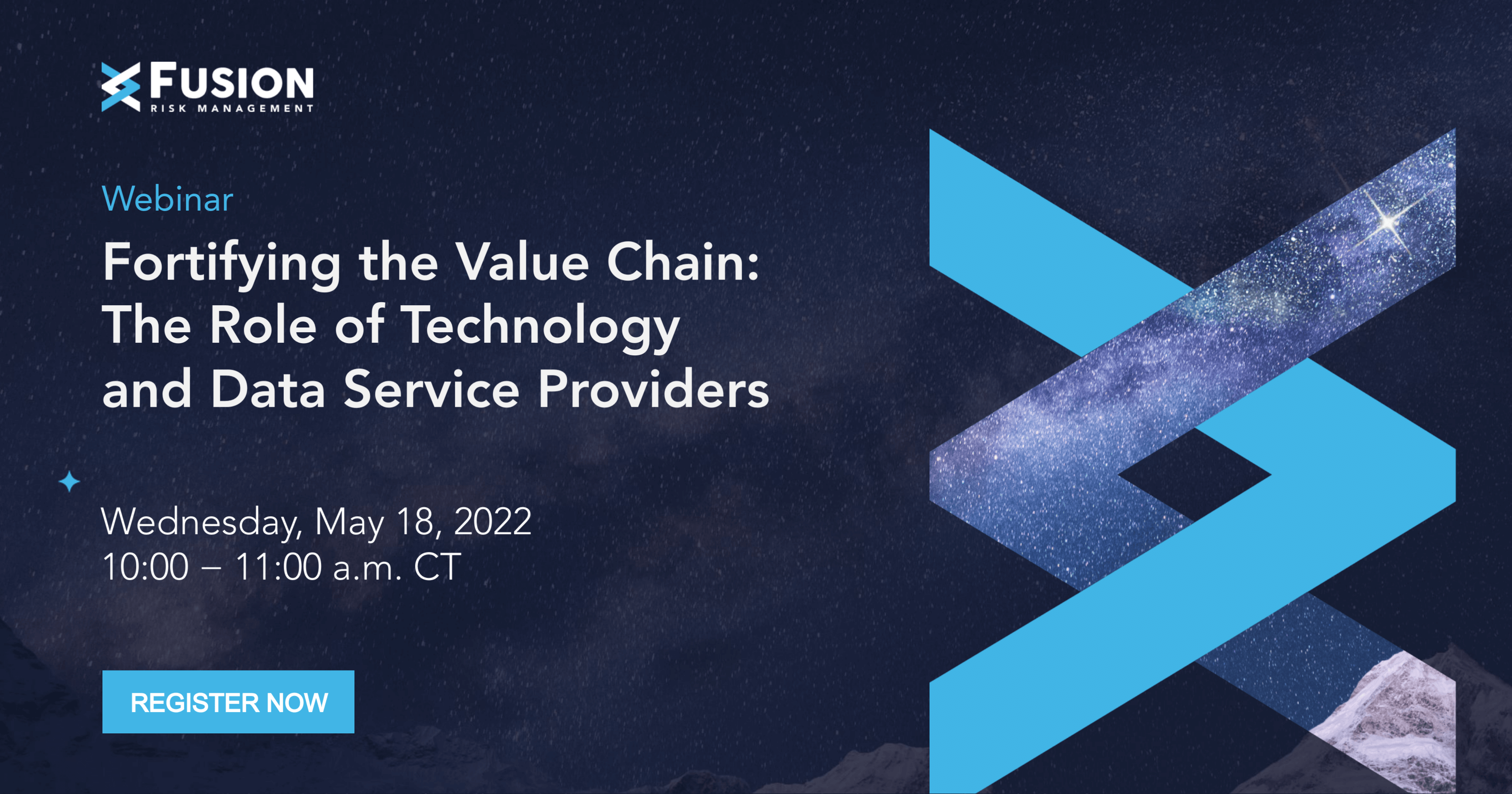 Fortifying the Value Chain - The Role of Technology and Data Service Providers Social Card - Fusion Risk Management