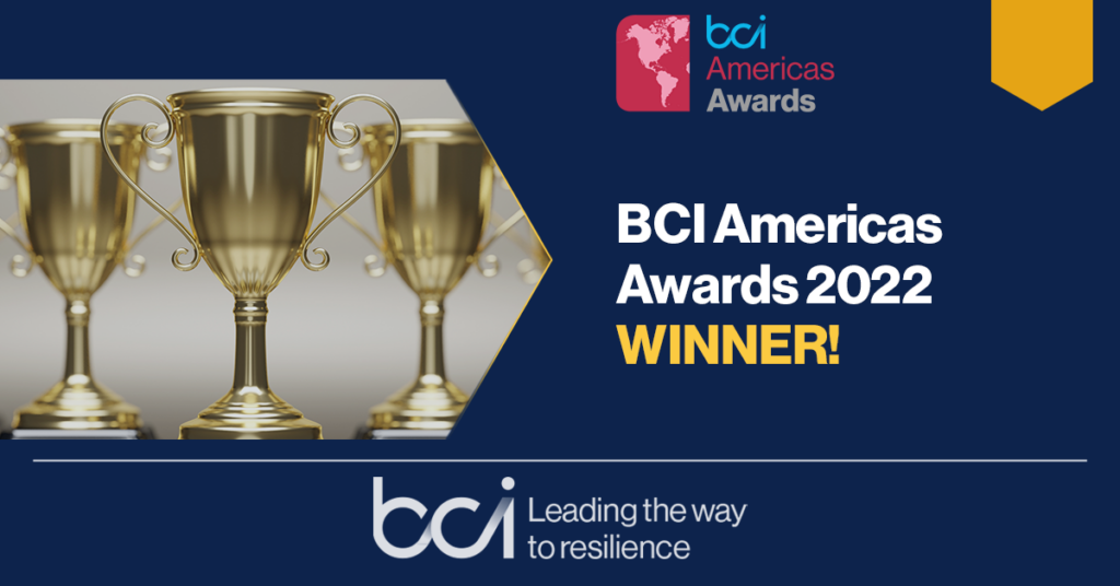 BCI Americas Awards 2022 Winner Image