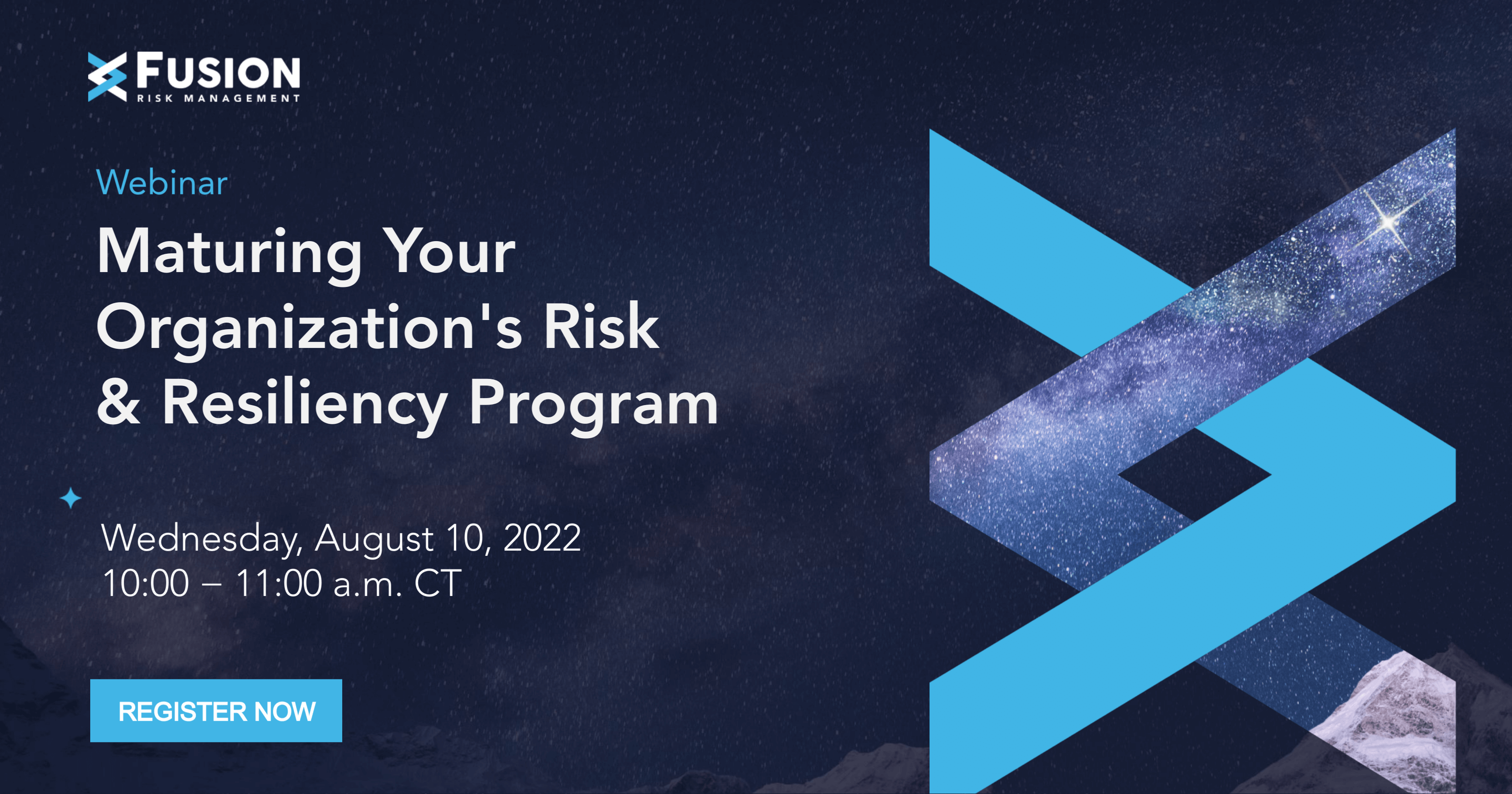 Maturing Your Organization's Risk and Resiliency Program Social Card