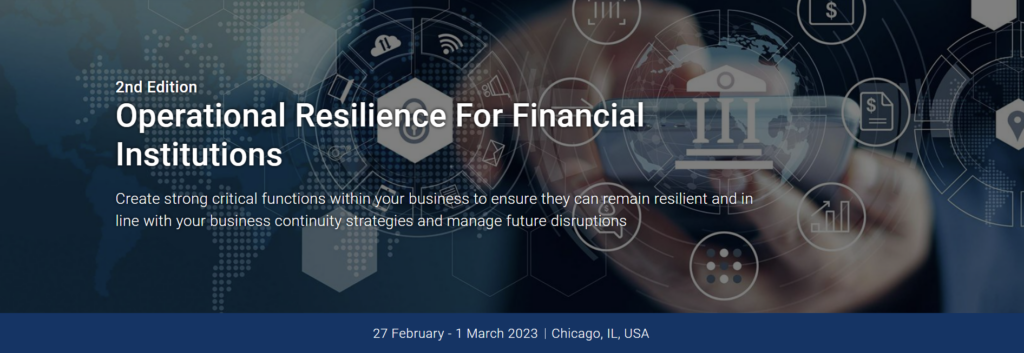 GFMI’s 2nd Edition Operational Resilience for Financial Institutions Image