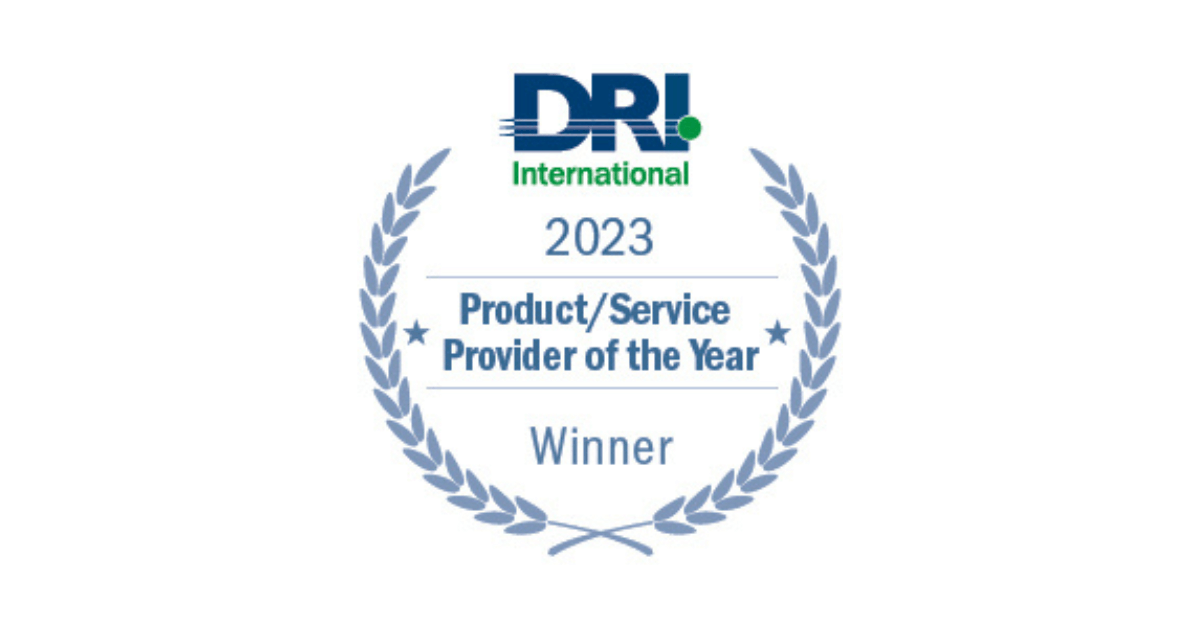 DRI International 2023 Product-Service Provider of the Year Winner Image