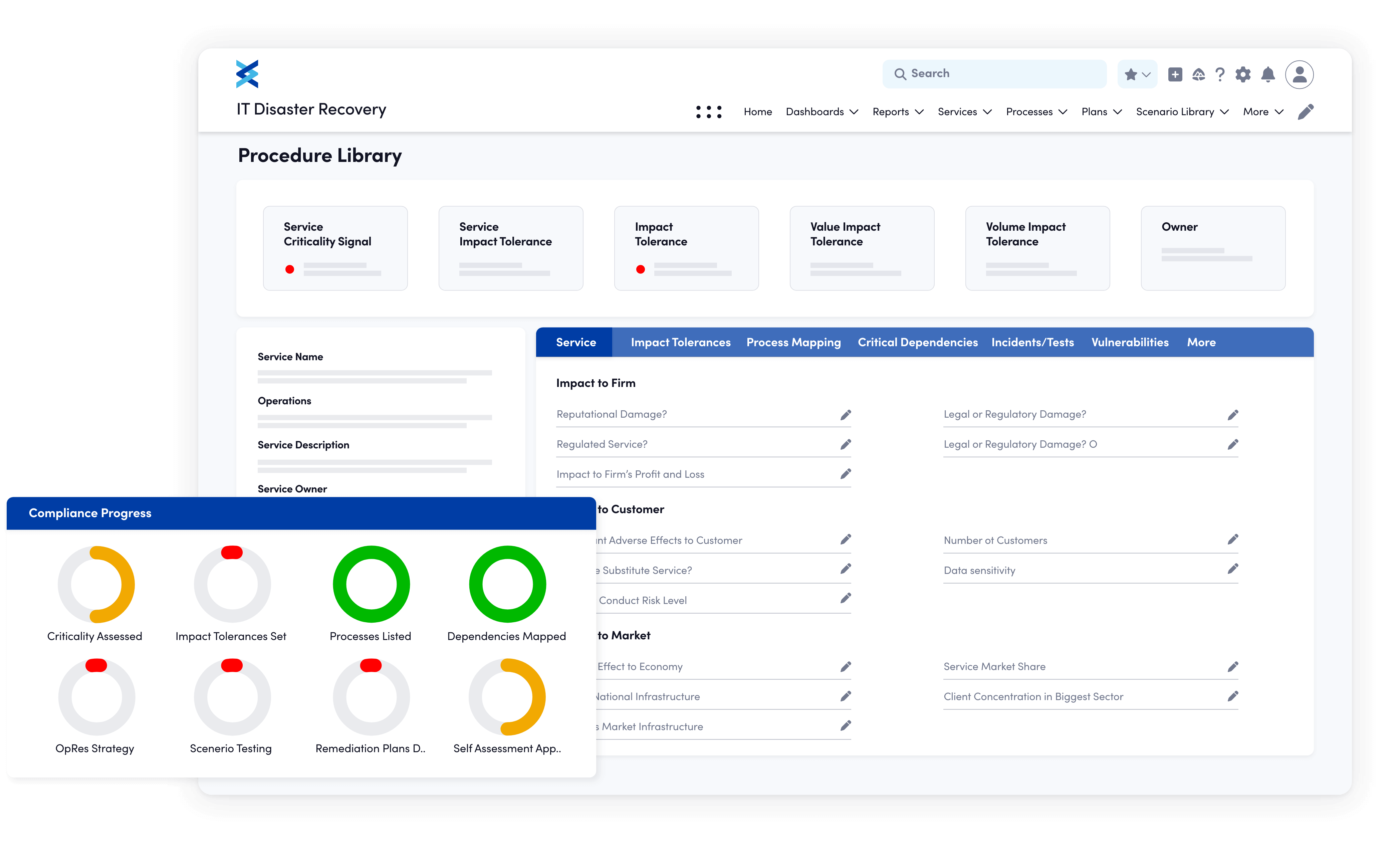 IT Disaster Recovery Procedure Library