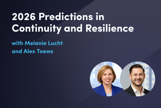 2026 Predictions in Continuity and Resilience - Webinars