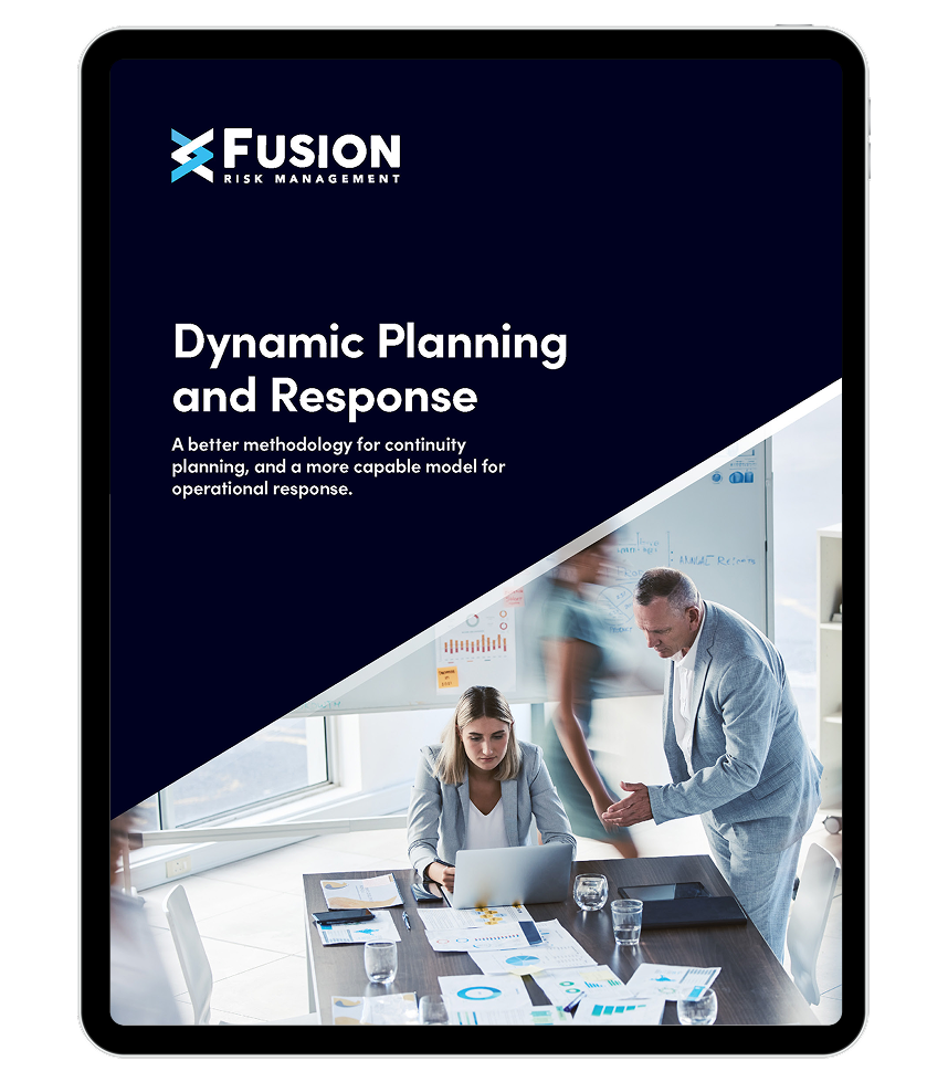 Whitepaper cover image for Dynamic Planning and Response: Plan smarter. Respond faster.
