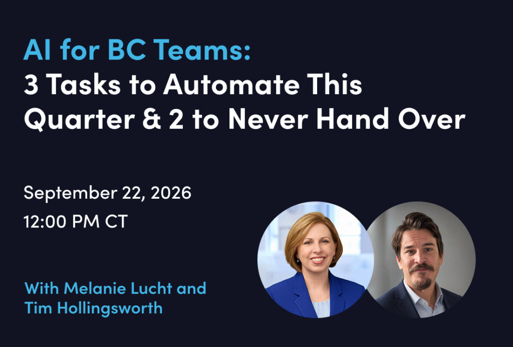 AI for BC Teams: Three Tasks to Automate This Quarter and Two to Never Hand Over - Events
