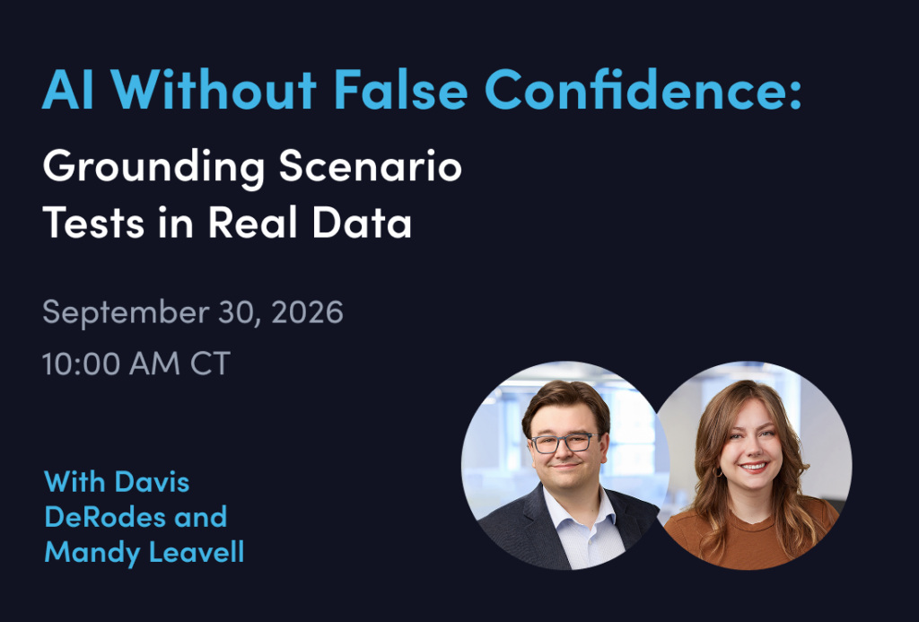 AI Without False Confidence: Grounding Scenario Tests in Real Data - Events