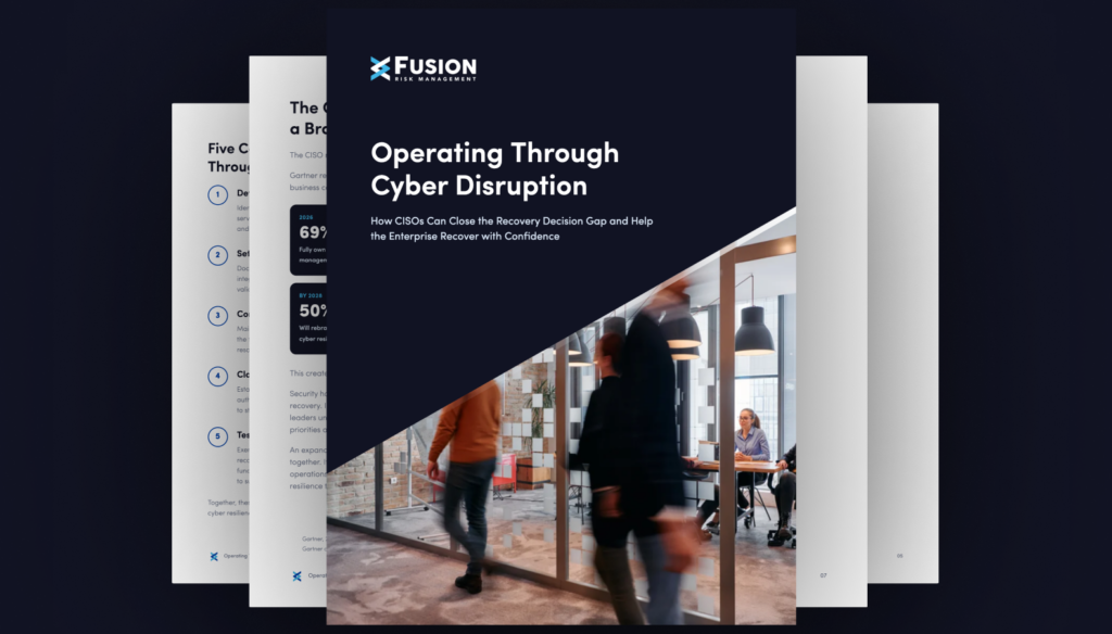 Operating Through Cyber Disruption - Whitepapers